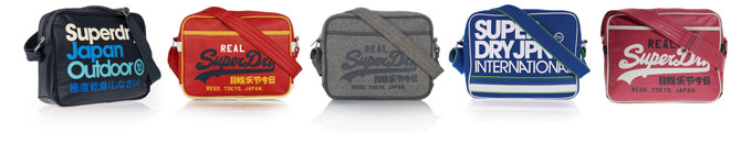 Superdry-Taschen für 20€ – verschiedene Modelle