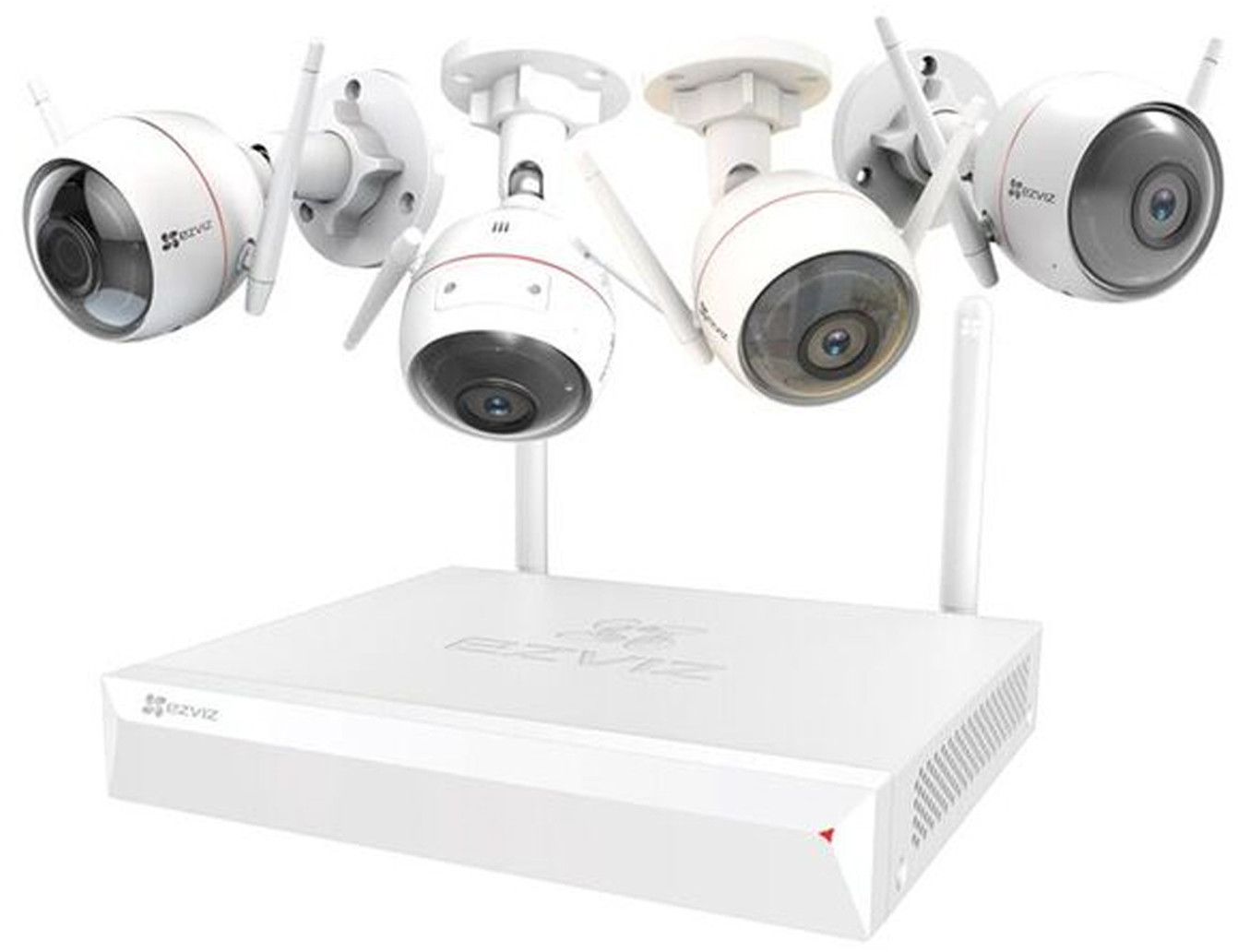 Ezviz ezWireless Kit für 279€ - Überwachungssystem mit 4 Kameras &amp; 1 Vault Live