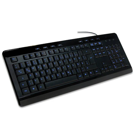 Tastatur Ednet Illuminated (86180) QWERTZ für 12,49 EUR inkl. Versand