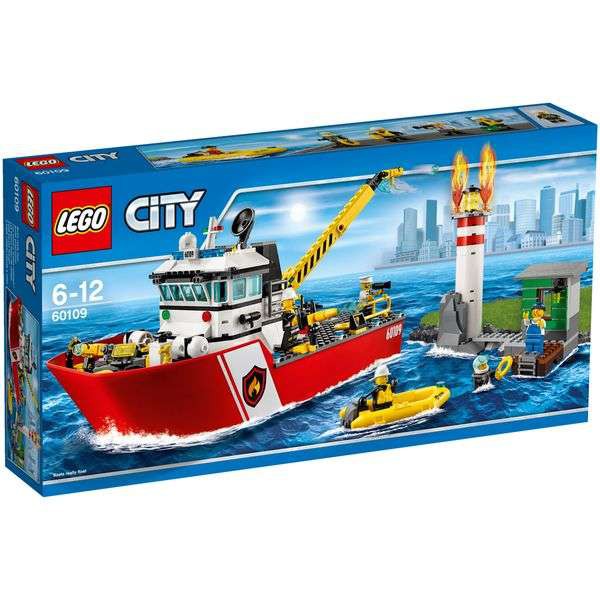 Lego 60109 City - Feuerwehrschiff für 34,95 EUR inkl. Versand​