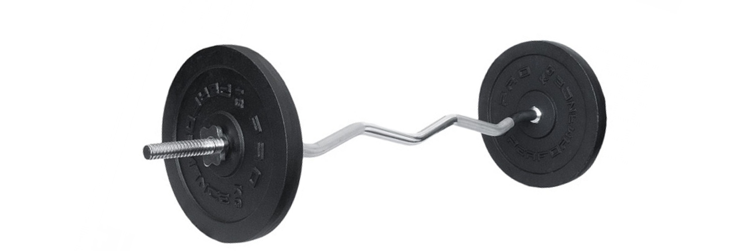 Pro Performance Curl Bar für 7€ - 120cm SZ-Hantelstange ohne Gewichte