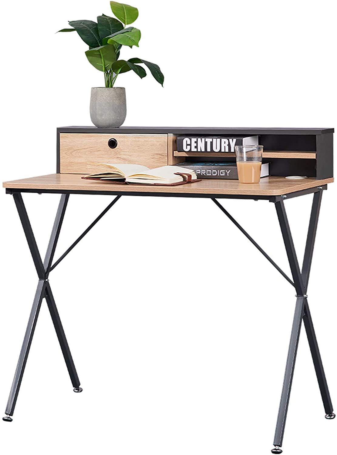 Arbeitstisch mit Ablage 90x50x88,5cm