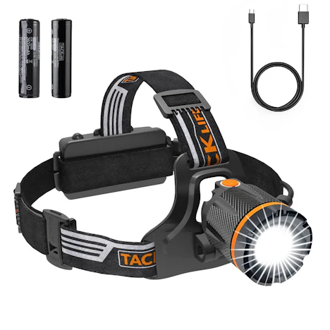 Amazon LED Kopflampe USB Aufladbare Stirnleuchte, 3 Lichtmodi/400 Lumen 16,99 Euro