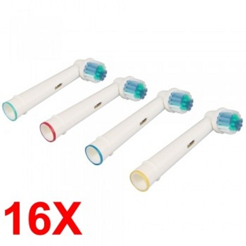 16X Ersatz Aufsteckbürsten Set für Oral B Zahnbürste für nur 6,86€ - versandkostenfrei