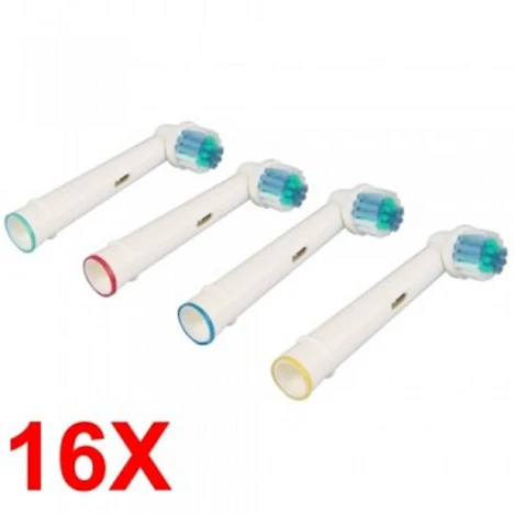 16X Ersatz Aufsteckbürsten Set für Oral B Zahnbürste für nur 6,86€ - versandkostenfrei