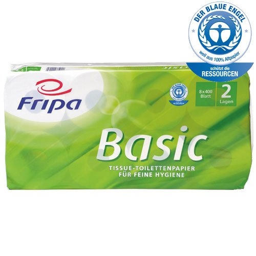 64 Rollen Fripa TissueToilettenpapier für nur 7,26 EUR + 2,99 EUR Versand