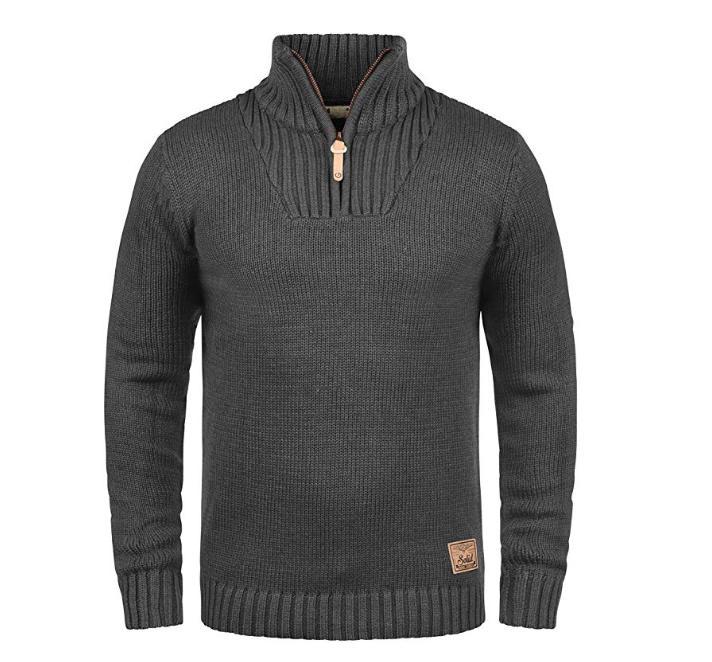 !Solid Petro Herren Strickpullover