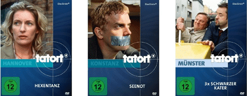 3 Tatort DVDs für 10€