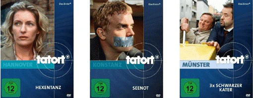3 Tatort DVDs für 10€