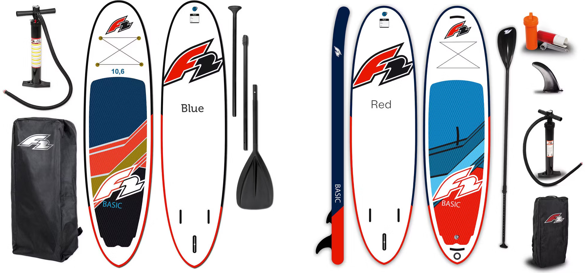 iBood Tagesdeal: F2 SUP-Board Basic 10'6'' oder 11'6'' für 269€ – mit Farb- &amp; Größenauswahl