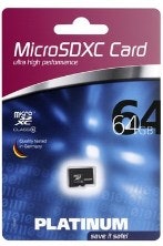Bestmedia Platinum 64GB micro SDXC Class 10 für 30€ - aktuell günstigtes 64GB Modell *UPDATE*