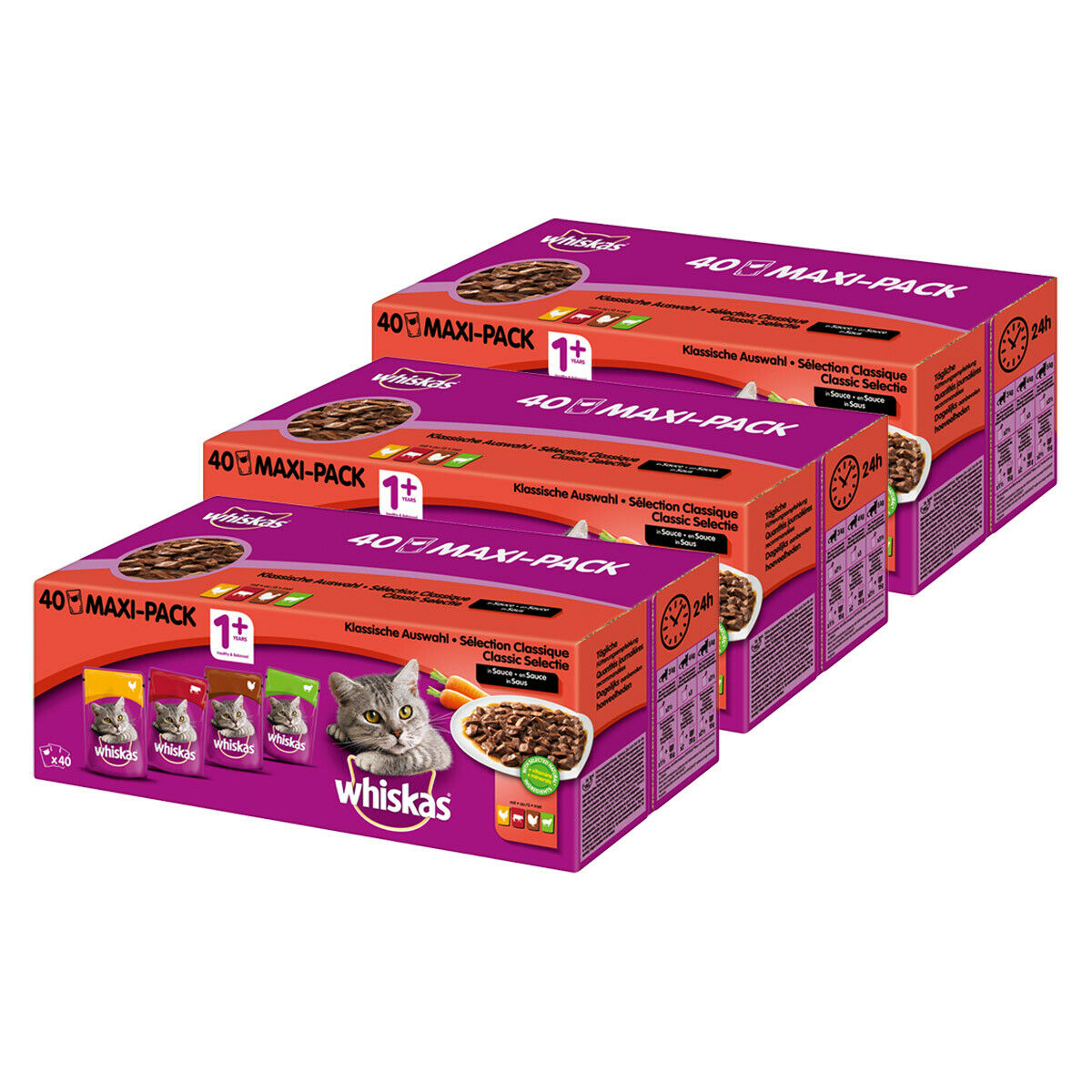 Whiskas 1+ Mega Pack 33% reduziert