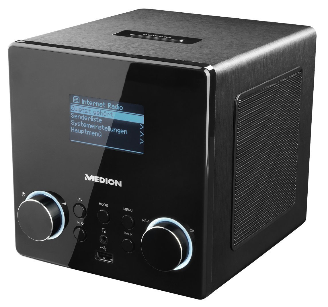Medion Life P85044 Wireless LAN Internet-Radio für 80€