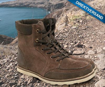 Workboots für Herren aus echtem Veloursleder (Braun) Größen 42-45 für 24,99€ (statt UVP 59,99€)