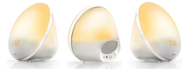 Philips HF3510/01 für 69€ - Wake-Up Light mit Sonnenaufgangsfunktion in 3 Farbstufen *UPDATE*