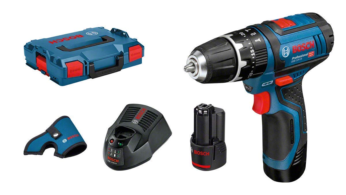Bosch GSB 10.8-2-LI Professional 10,8-2-LI 2 x 2,0 Ah + L-Boxx (0 601 9B6 906) für 106,99 EUR inkl. Versand