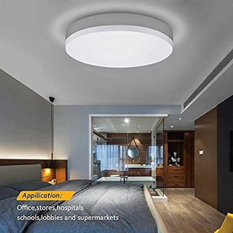 Deckenleuchte φ280*53mm 18W, IP40 für Nassraum SMD2835 Beleuchtung