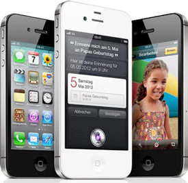 Apple iPhone 4S 16GB ohne Sim-/Netlock für 599€