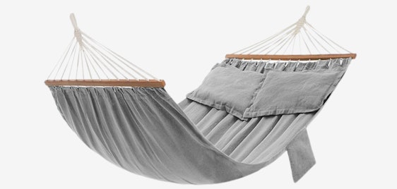 Songmics Hängematte für 30€ - inkl. Kissen, atmungsaktiv, bis 300kg