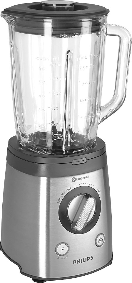 Philips HR2093/08 Avance Collection für 54€ - Standmixer mit 900W, Ice-Crush-Funktion und Edelstahl-Verkleidung