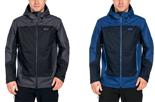 Jack Wolfskin Regenjacke North Slope für 54€ in den Größen S-XXL