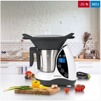GOURMETmaxx Thermo-Multikocher – 9 in 1 Küchenmaschine für 150€