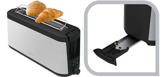 Tefal ELEMENT TL430 2-Scheiben-Toaster für 35€