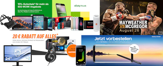 Highlight-Angebote: Die besten Schnäppchen am 24.08.2017