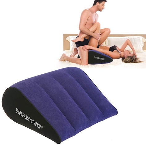 Dulexo Sex Lumbar Cushion / Pillow with Triangle, Foldable, Without Hole, Sex Toy for Couples