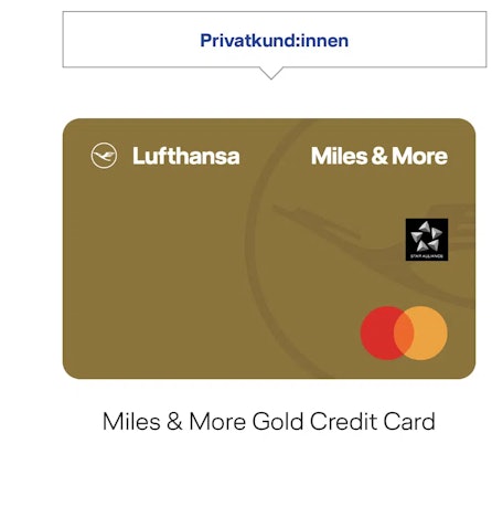 5000 Meilen + 40 Status Points geschenkt bei Beantragung einer Miles and More Kreditkarte (Gold)