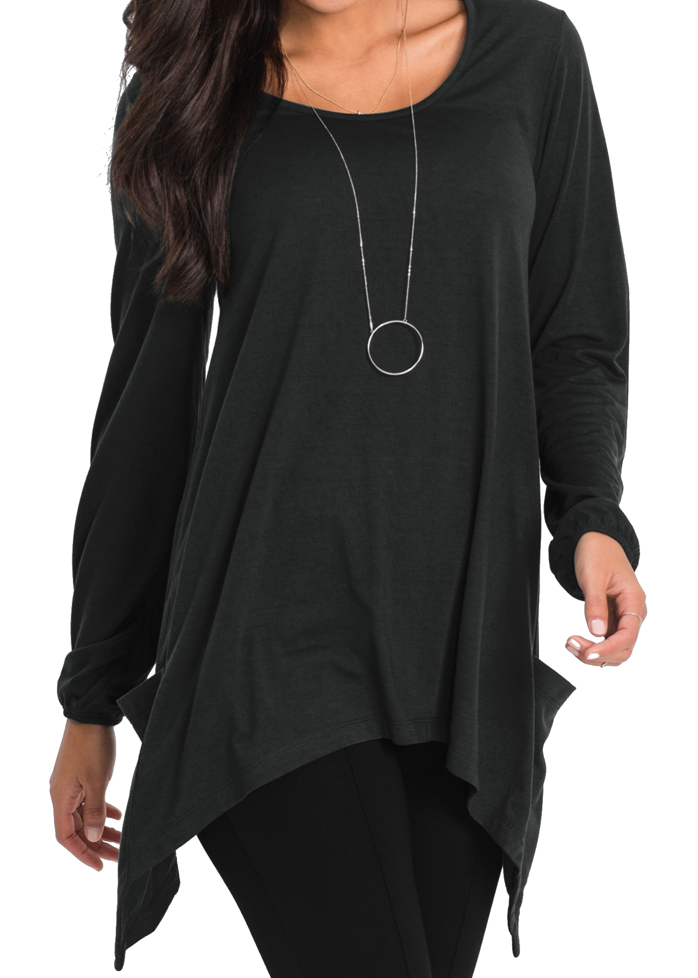 Asymmetrische Tunika 