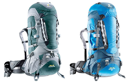 Deuter Aircontact Pro 60+15 und 55+15 SL für 170€