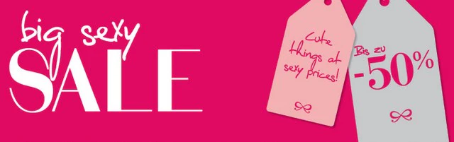 big sale bei hunkemöller