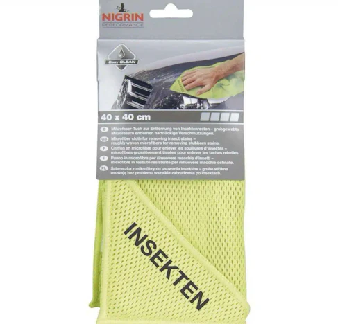 NIGRIN Mikrofaser-Tuch Insekten 40x40cm für 3,07 €(statt 6,49€)