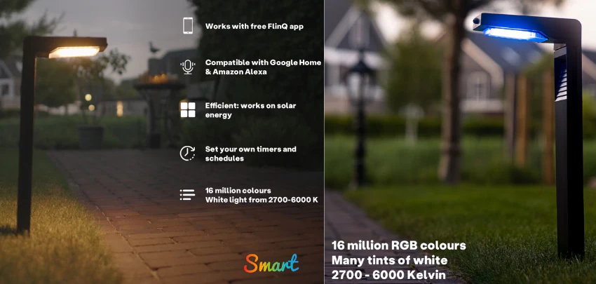 FlinQ-Gaia-Smart-Gartenleuchte-Detail
