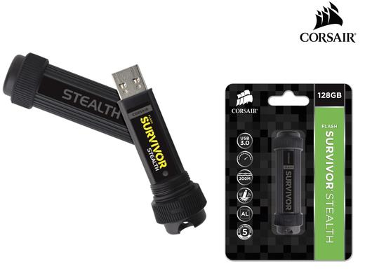 Corsair Survivor Stealth USB-Stick 128GB für 49€ - praktisch unzerstörbar und bis 200m wasserdicht *UPDATE*