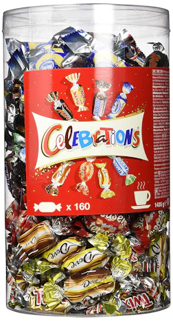 Celebrations Blisterbox, 1,4 kg für 13,12 EUR