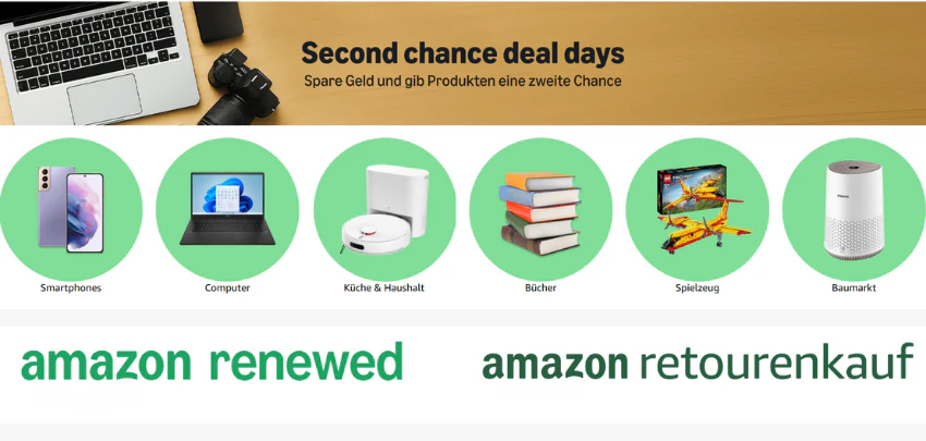 Amazon Second Chance Deal Days | Jetzt zuschlagen!