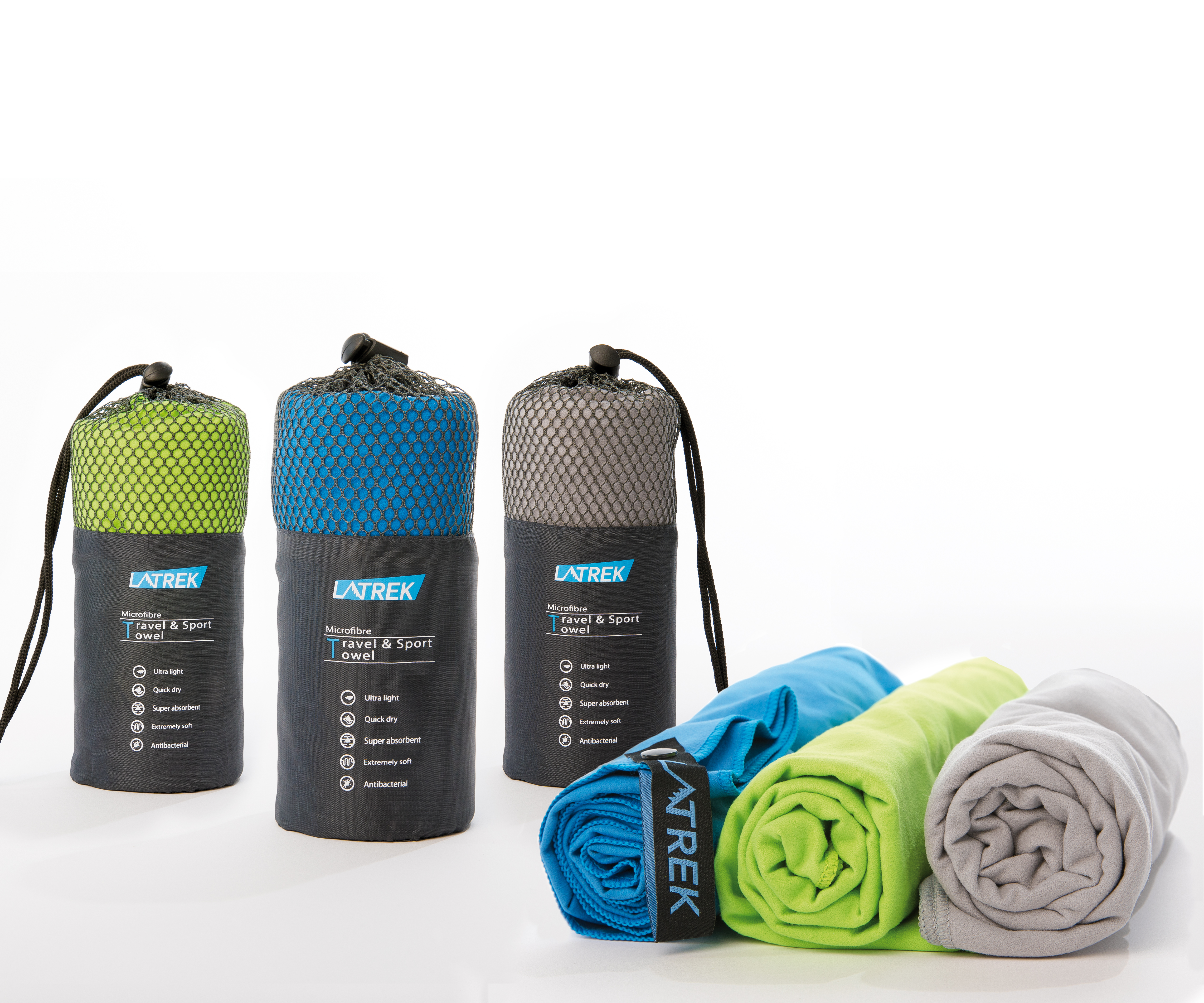 Mikrofaser Handtücher in 40x80 / 60x120 / 80x160cm [Amazon PRIME]