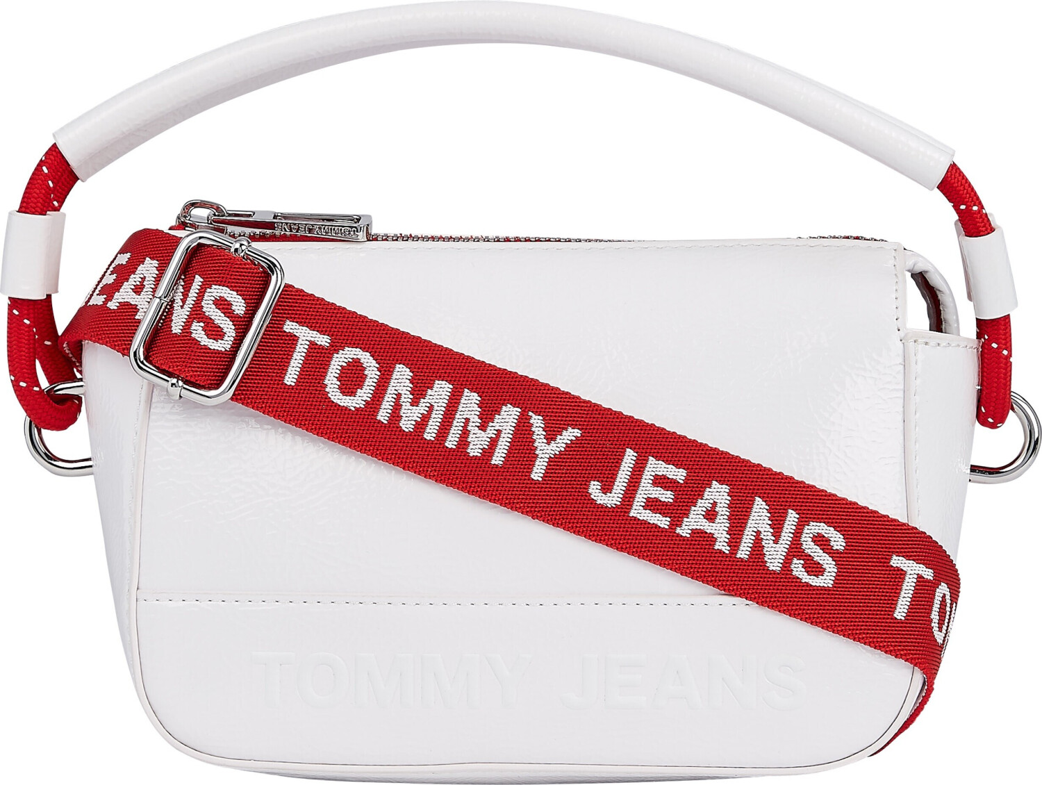 Tommy Hilfiger Rope Detail Crinkle Crossover Bag (AW0AW10232 ) White im Angebot: Nur 60,00€ statt 94,00€
