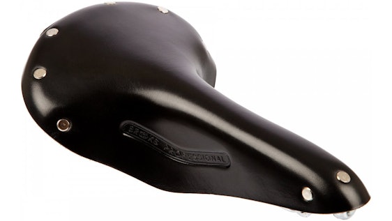 Brooks Team Professional Classic Sattel für 64€ - Rennradsattel in schwarz