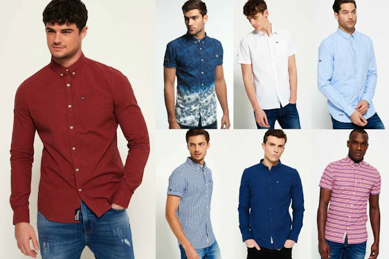Superdry Hemden Versch. Modelle und Farben