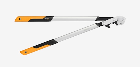 Fiskars PowerGearX Astschere für 48€ - antihaftbeschichtet, 80cm Länge, 3-fache Schneidkraft