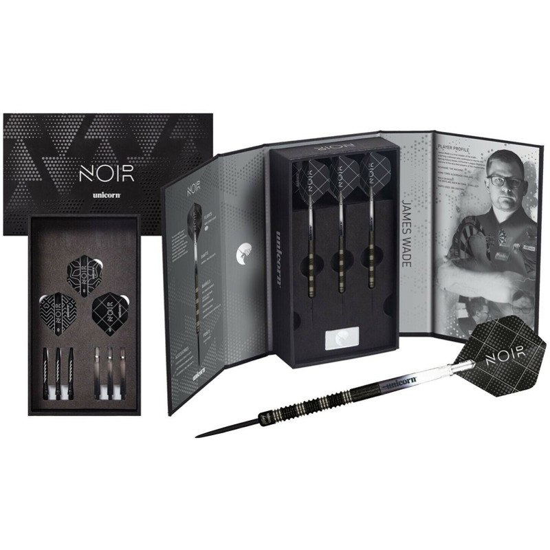 Unicorn Darts James Wade Noir Premier League Steel Tip 20g mit 27% Rabatt