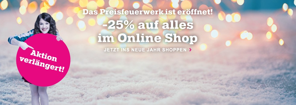 25% Rabatt auf alles bei Mömax - bis 8. Januar 2018