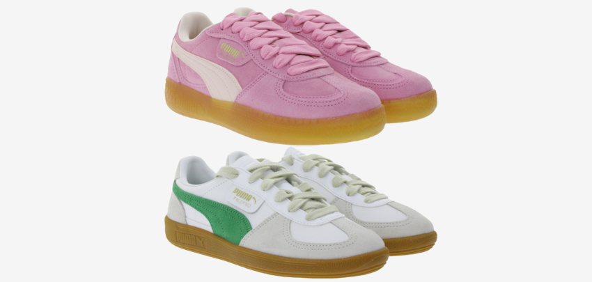 Puma Palermo Sneaker für 30€ - Echtleder, Komfort-Polsterung, robuste Gummisohle