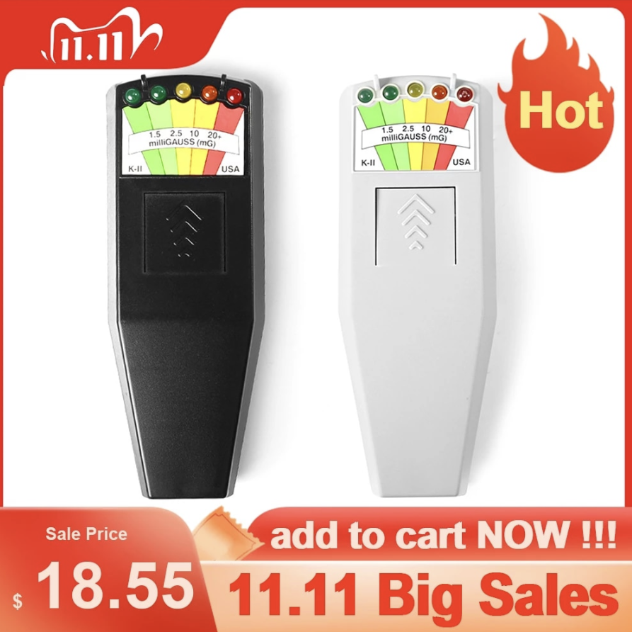 KII K2 Elektromagnetische Feld EMF Gauss Meter