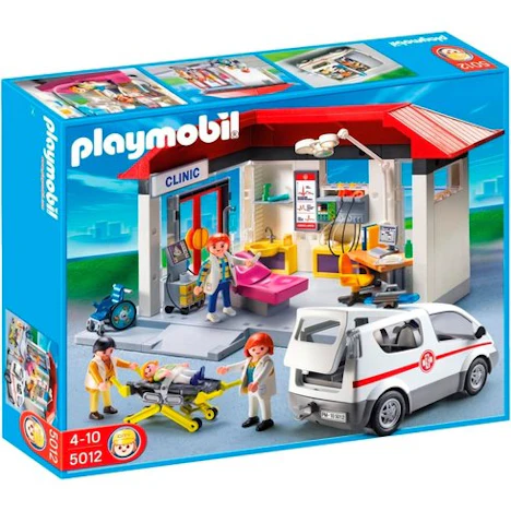 Playmobil Ambulanz mit Krankenwagen (5012) für 29,99 EUR