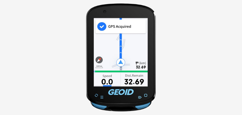 Geoid Fahrradcomputer CC600 für 42€ - GPS, wasserdicht, Farbdisplay, WiFi/Bluetooth