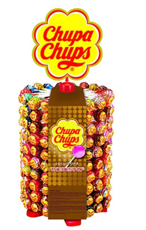 Chupa Chups 180er Lutscherrad plus 20 Lollis gratis